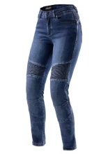 Jeansy motocyklowe damskie Rebelhorn Agness 2 Mono niebieskie