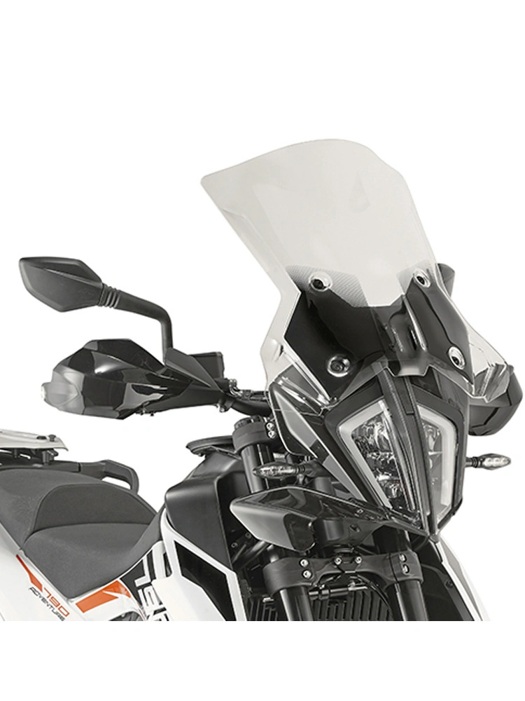 Szyba motocyklowa Kappa 7710DTK KTM (wybrane modele) przezroczysta [mocowanie w zestawie]