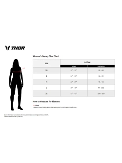 Bluza enduro damska Thor Launchmode Bleach czarno-fioletowa