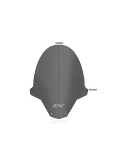 Szyba motocyklowa WRS Touring Aprilia Tuono 660 (21-) / V4 (21-24) mocno przyciemniana