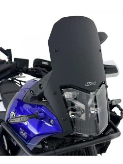 Szyba motocyklowa WRS Enduro Yamaha Tenere 700/ Rally (25-) czarna matowa
