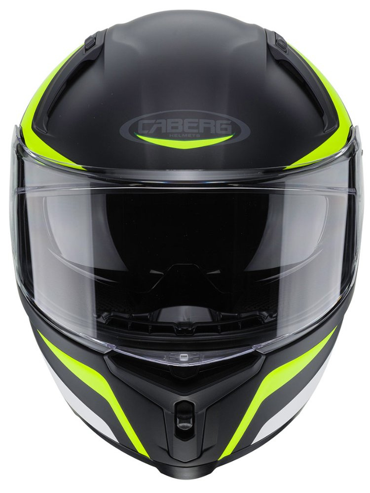 Kask integralny Caberg Avalon Blast matowy czarno-żółty fluo