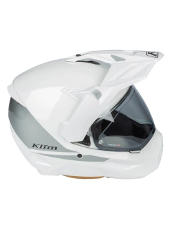 Kask adventure Klim X1 Alpha biało-srebrny
