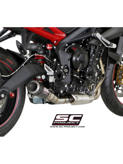 Tłumik CR-T Slip-on SC-Project do Triumph STREET TRIPLE 675 / R [13-16]/ RX [15-16]