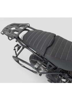 Zestaw: kufry boczne DUSC M i L + kufer centralny DUSC XL + stelaże SW-Motech Ducati DesertX (22-)/ Rally (23-) [poj.: 33 + 41 + 55l]