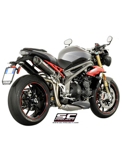 Tłumiki GP-TECH Slip-on SC-Project do Triumph SPEED TRIPLE 1050 S / R [16-17]