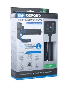 Manetki podgrzewane Oxford EVO ATV z panelem sterującym [22 mm]