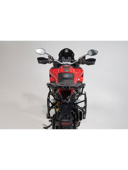 Zestaw: kufry boczne + kufer centralny + stelaże TRAX ADV SW-MOTECH do motocyklado Ducati Multistrada 1200/ 1260/ 950 (15-), Multistrada V2/ S (21-) [pojemność: 45 prawy + 45 lewy + 38 centralny]