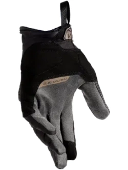 Rękawice motocyklowe Leatt Hydradri 5.5 Slealth Short czarno-szaro-złote