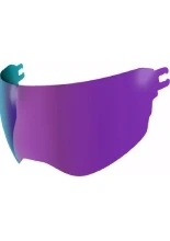 Blenda Icon DropShield do kasku Ultraflite lustrzana fioletowa