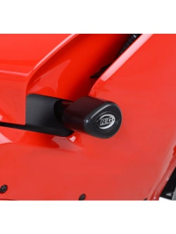Crash pady Aero R&G do Ducati Panigale V4 (17-)/ S/ Speciale (18-) (panel wewnętrzny) białe