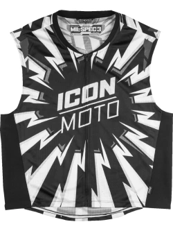 Kamizelka odblaskowa Icon Mil-Spec 3 czarno-biała