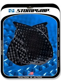 Pady boczne na zbiornik paliwa Stompgrip Street Bike Volcano Kawasaki Ninja 1000 (11-13), Ninja ABS (14-19), Z100SX (11-17) ABS (11-16) czarne
