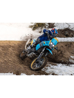 Tłumik motocyklowy Spark Dakar do Yamahy Ténéré 700 (19-) srebrny