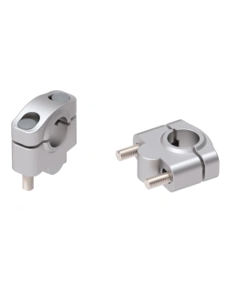 Podwyższenie kierownicy Hepco&Becker Royal Enfield Hunter 350 (23-) [25 mm w górę] srebrne