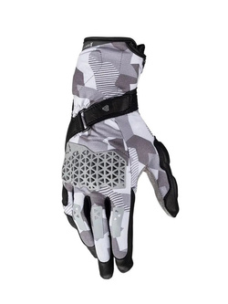 Rękawice motocyklowe Leatt ADV X-Flow 7.5 biało-czarno-szare