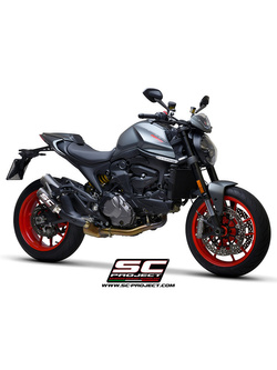 Tłumik motocyklowy podwójny SC-Project CR-T Ducati Monster 937 (21-24) carbon
