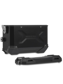 Zestaw: kufry boczne TRAX ADV + stelaże PRO Sw-Motech BMW S 1000 XR (19-) (pojemność: 2 x 45 L) czarne