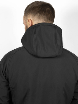 Kurtka motocyklowa tekstylna John Doe Softshell 2 in 1 czarna