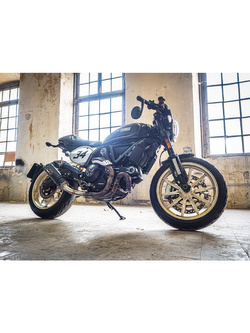 Tłumik G.P.R M3 Black Titanium [Slip-On, Titanium] - Ducati Scrambler 800 [15-16]
