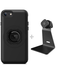 Zestaw na biurko: etui MAG na telefon iPhone SE (2 i 3 gen) (magnetyczne) + uchwyt Quad Lock