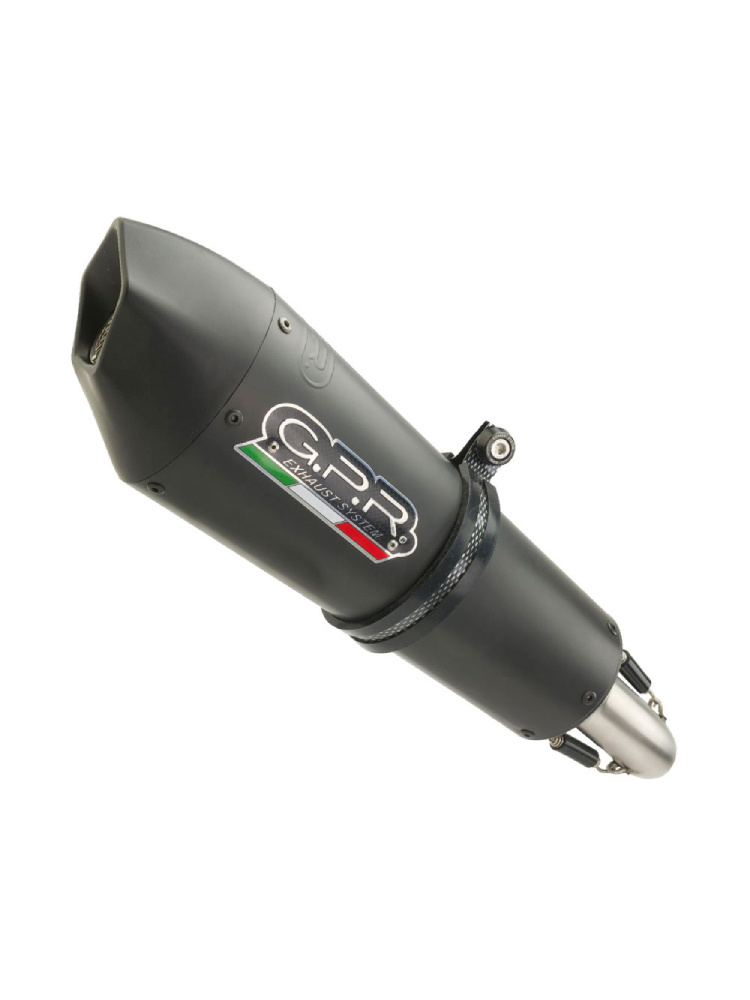 Tłumik G.P.R GP Evo4 Black Titanium do Ducati Monster 797 (17-21) Titanium