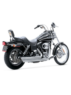Pełny układ wydechowy Vance & Hines Big Shots Staggered do wybranych modeli Harleya Davidsona Chromowany