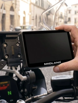 Wyświetlacz motocyklowy Midland BikePlay Pro czarny