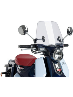 Owiewka PUIG Traffic Honda Super Cub C125 (19-25)/Supercup 125i C125 E4/E5 (18-23) przezroczysta