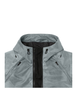 Kurtka motocyklowa tekstylna Icon Airform Battlescar szara