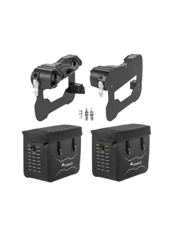 Zestaw dwóch sakw bocznych Touratech Travel Plug'n'Travel do kufrów Vario BMW R 1300 GS (23-) czarne [poj.: 2 x 40l]