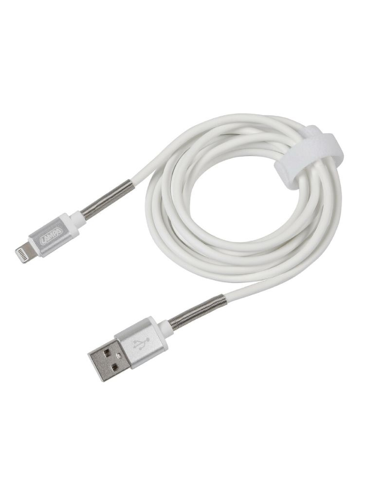 Kabel USB Lampa z wyjściem typu Lighting 200 cm biały
