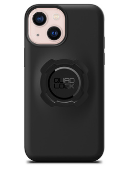 Zestaw: etui na telefon iPhone 13 mini + uchwyt Quad Lock montowany za pomocą paska z szybkozłączką