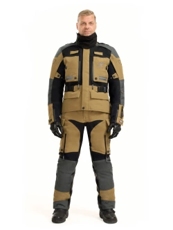 Kurtka motocyklowa tekstylna Rukka TitanTrail-R brązowa