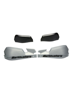Handbary Barkbusters VPS + zestaw mocujący do Triumph Scrambler 1200XE / XC (19-23) srebrne