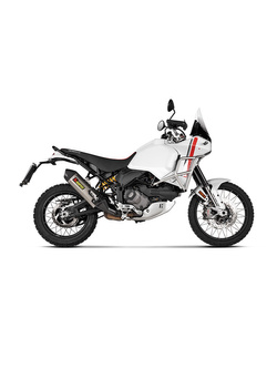 Tłumik motocyklowy Slip-On Line [Titanium + Carbon] Akrapovič do Ducati DesertX (22-24)/ Rally (24)