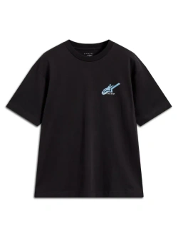 Koszulka z krótkim rękawem Alpinestars Ghost Oversized CSF czarna
