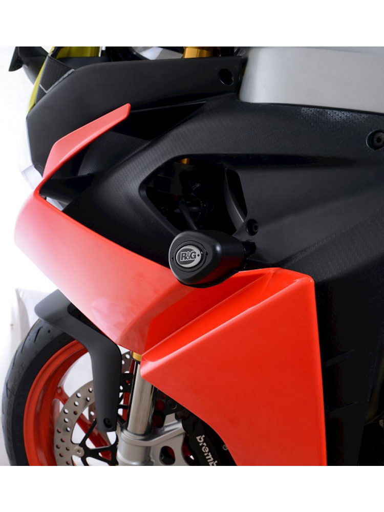 Crash pady Aero R&G do Aprilia RS660 (21-24) (z zestawem do wiercenia)