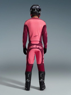 Bluza cross Alpinestars MX Racer Riway czerwono-różowa