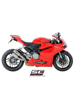 Podwójny tłumik SC-Project CR-T Titanium (Slip on) - Ducati Panigale 959 [16-19]