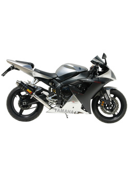 Tłumik motocyklowy Slip-On (GP) MIVV do Yamaha YZF R1 1000 (02-03) carbon