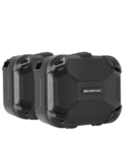 Zestaw: kufry boczne DUSC M + stelaże PRO SW-Motech KTM (wybrane modele) [poj.: 2 x 33 l]