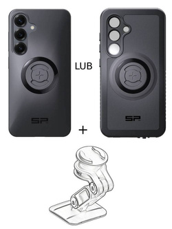 Zestaw do samochodu: etui na telefon Samsung Galaxy S25 + mocowanie SP Connect