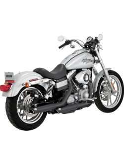 Tłumik motocyklowy Vance & Hines 3" Twin Slash Harley Davidson Dyna (wybrane modele) czarny matowy