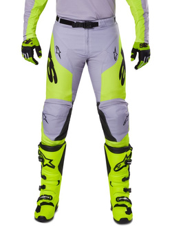 Spodnie cross Alpinestars MX Racer Veil szaro-żółty