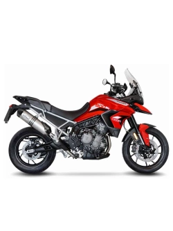 Tłumik motocyklowy LeoVince LV One Evo [Slip-On, Stainless Steel] do Triumph Tiger 850/900 GT/Rally/Pro (20-23)