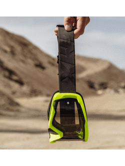Gogle motocyklowe iMX Endurance Flip zółto-czarne matowe