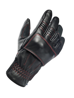 Rękawice motocyklowe Biltwell Belden czarno-czerwone