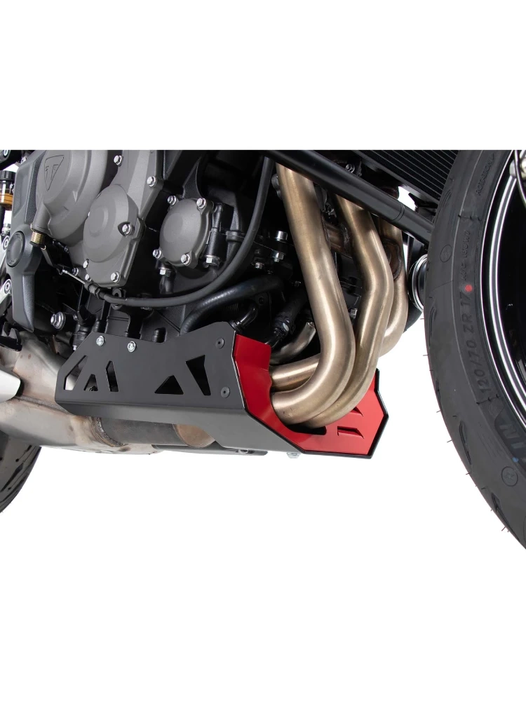 Osłona silnika/płyta pod silnik Hepco&Becker Triumph Trident 660 (25-) czerwono-czarna