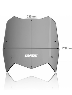 Szyba motocyklowa WRS Sport Yamaha Tenere 700 (19-24) mocno przyciemniana